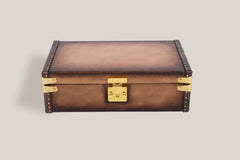 Petra Watch Case - Patina Java