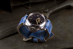 Bosphorus Watch Strap - Patina Canvas Light Blue