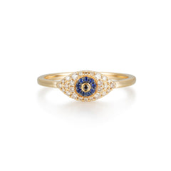 CRM Marquise Evil Eye Diamond Ring