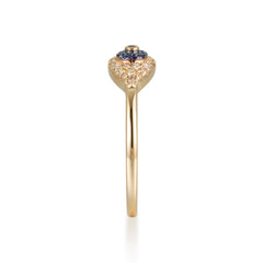 CRM Marquise Evil Eye Diamond Ring