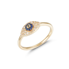 CRM Marquise Evil Eye Diamond Ring