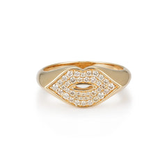 CRM Lips Diamond Ring