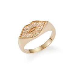 CRM Lips Diamond Ring