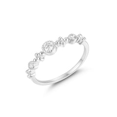 CRM Fleur d'Or Diamond Ring
