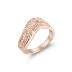 CRM Luxe Wave Diamond Ring