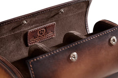 Galata Patina Light Brown Watch Roll