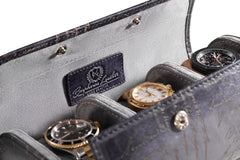 Galata Parchment Patina Grey Watch Roll