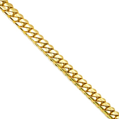 14K Yellow Gold Cuban Link Chains