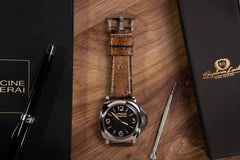 Watch Strap - Ostrich Patina Coffee