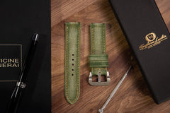 Bosphorus Watch Strap - Rolled Canvas Forest